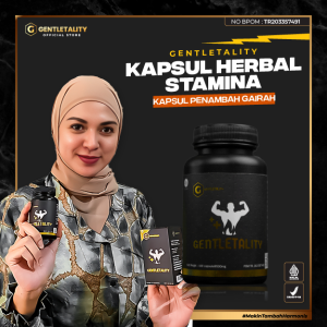 GENTLETALITY - Obat Kuat Herbal Stamina Pria Terbaik (BPOM & Halal)