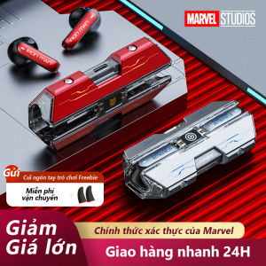 Tai nghe không dây Disney BTMV21 Bluetooth 5.3 Iron Man Cảm ứng thông minh Tai nghe HIFI hỗ trợ cuộc gọi micrô (Tương thích: iOS/Android)