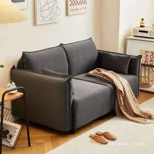 BOJIAJIAJU | Minimalist Plush Velvet Sofa for Living Room Small Apartments