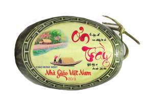 Tem dán dưa mừng ngày nhà giáo Việt Nam 20/11 một tờ gồm bốn hình hình cao 18 cm