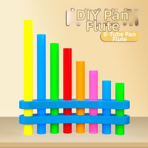 MINGZHUO | Colorful Children Musical Instrument Xiao Pan Flute Music Education Teaching Tool