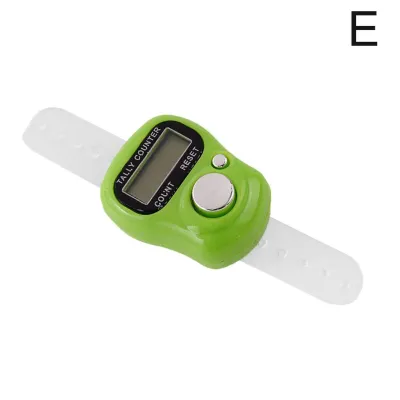Mini Electronic Finger Counter Hand Tally Clicker Counter Ring Digital Counters Knitting Row Counter New