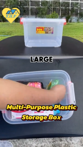 Box Storage Premium Quality with Handle Multi Purpose Durable Box Newborn Clothing Bottles Beauty Personal Items Use 1 pc