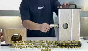 Smart LockIndoor Room Door Fingerprint LockPassword Lock Suitable for BedroomWarehouse and Office DoorsBluetooth Unlock