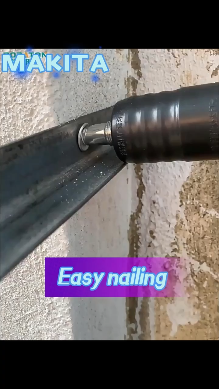 🥇MAKITA🥇 Original Nail Gun Heavy Duty Manual Steel Rivet Gun Easily Penetrates Concrete Wall Fastening Tool Kit【Warranty 5 Year】