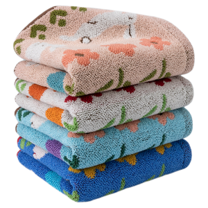 Antibacterial Cartoon Cotton Towel