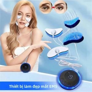 Máy Massage Mắt Và Mặt EMS 2026 Dòng Điện Vi Mô Chống Nhăn Làm Săn Chắc Da Làm Đẹp Sạc Lại Được Nâng Cơ Mặt