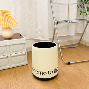 Thùng Rác Hai Lớp Dung Tích Lớn Sang Trọng Đơn Giản Dễ Thương Cho Phòng Khách Phòng Ngủ Thùng Đựng Rác Bằng Nhựa Hình Tròn Có Thể Xoay