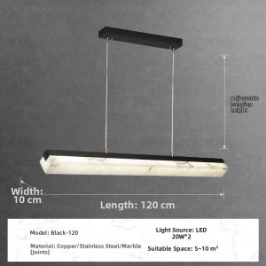 DAIWEIYA | Bronze and Marble Luxurious Modern Simple Artistic Light