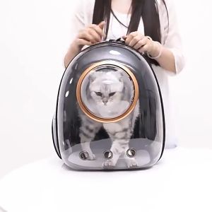 [Rẻ vô địch] Balo Vận Chuyển Chó Mèo - Balo Phi Hành Gia Có Vòng Cầu