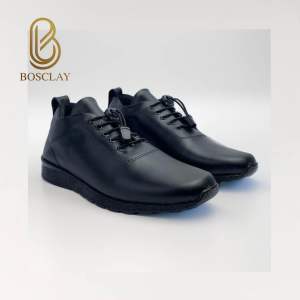 SEPATU FORMAL HITAM KULIT BERTALI BOSCLAY FORMAL SHOES LOCAL BRAND