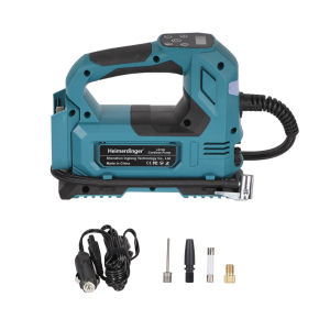 Cordless Air Pump For Car Bicycle Tires Balls Portable Car Tire Inflator Air Compressor For Makita 18V Battery No battery