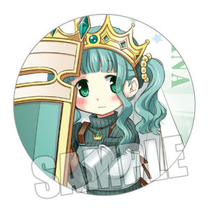 เข็มกลัดแอนิเมะ Magic Record ปกเสื้อ แบบวงแหวน ลายขนนก สีสันสดใส ลาย Seven Seas Eight Hundred And Eighty-Seven Barbecue ของสะสม