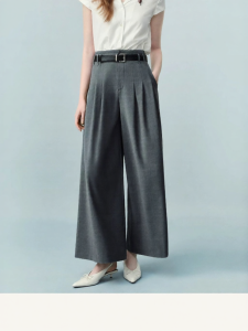 AIVEI | Relax Fit Loose Wide Leg Trousers