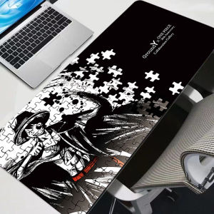 Bandai | New Mouse Pads Big One Piece Roronoa Zoro Anime Gamer Computer Mousepad Gaming Accessories Tablet Varmilo Keyboard Mausepad