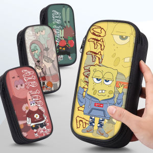 SpongeBob SquarePants Large Capacity Pencil Case Collaborative Edition for Boys And Girls Primary And Secondary School Students