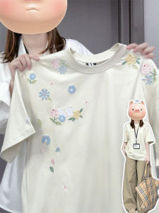 XIANGBAIWEI | Design Sense Trendy Loose Half Sleeve T-Shirt