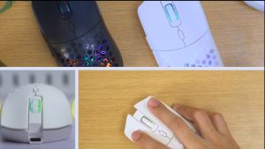 NUBWO เมาส์เกมมิ่งไร้เสียง NM103W ด้วย 2 แบบ 2.4G Wireless / Bluetooth 5.1 และไฟ RGB ⚡ สาย USB