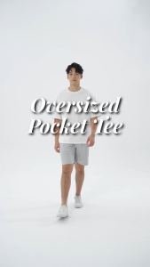 HFA Mens Pocket Oversized T-shirt 270GSM