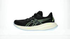ASICS Women GEL-CUMULUS 26 Running Shoes in Black/Safety Yellow