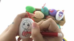 rainbow Mainan Anak Coloring Egg Set Mewarnai Telur Paskah Easter Kreatif Edukasi