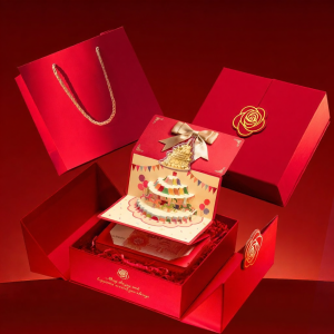 LORiCA | Creative Elegant Red Envelope Gift Box