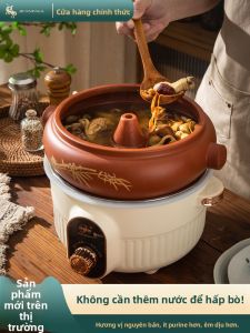 JIFANPAUL | Nồi Hấp Đất Tím cho Sử Dụng Gia Đình và Thương Mại