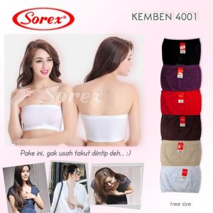Sorex 4001 Kemben Rajut Cup Tanpa Busa