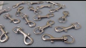 Stainless Steel Scuba Diving Hook Double Ended Bolt Snap Hooks Diving Quick Draw Swivel Bolt Kit