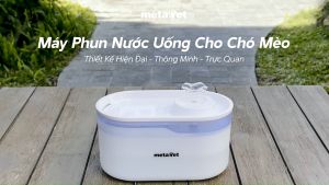 Máy Phun Nước Uống Tự Động metaPet Cho Thú Cưng