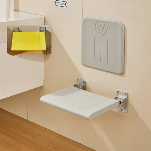 Wall Mounted Foldable Anti-slip Shower Seat
