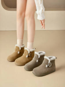 Josiny | Fleece Lined Retro Winter Warm Boots
