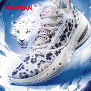 Qiaodan Duya Pro 3ผู้ชายรองเท้าบาสเก็ตบอลสะท้อนกลับแบบมืออาชีพที่ทนต่อการขัดถู XM45230130