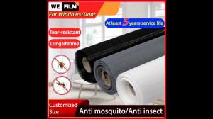 Mosquito Net Window Screen DIY Custom Size Anti Mosquito Insect Mesh for Bedroom Living Room Door Window jaring nyamuk kasa tingkap 防蚊网