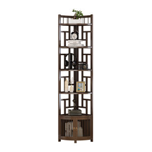 CHENGFU | Small New Chinese Style Multi-level Corner Shelf
