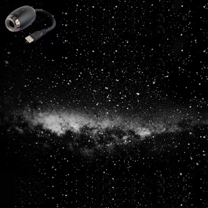 Donirt | USB Car Atmosphere Projector Light Car Interior Ambient Light LED Starry Star Light Party Decor Romantic Saturn Galaxy Light