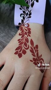 Ready Stock Sticker Inai Henna Mehndi Nikah Pengantin Tunang Raya New Design Jimat Boleh Pakai Beberapa Kali by Nieyda