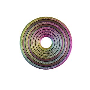 3D Printed Decompression Rotating Fingertip Ring - Anxiety Relief Toy Durable ABS Material Vibrant Colors | Durable Plastic