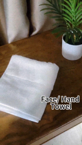 Face Towel 100% Cotton High Quality Hand Towel Disposable Tuala Muka Tebal dan Hotel Towel