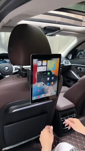 Giá Đỡ IPad / Điện Thoại Gắn Ghế Xe Hơi Xoay 360° Gấp Gọn Tiện Lợi – Phụ Kiện Ô Tô Cao Cấp