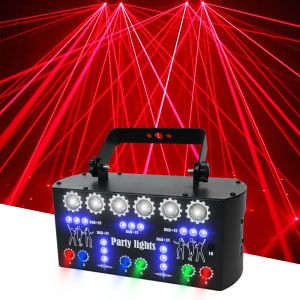 Đèn Sân Khấu LED 27 Mắt YSH Factory Hiệu Ứng Đèn Strobe Chiếu Sáng DJ Disco Đèn Laser Cho Tiệc Tùng Quán Bar Chất Liệu Sắt