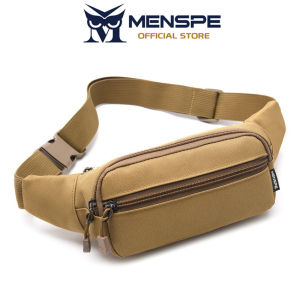 MENSPE Sports Waist Bag Fashion Men Bag Men Chest Bag Shoulder Bag Sports Bag Waterproof Oxford Running Bum Bag Portable Gym Bag for Running Cycling Hiking Walking