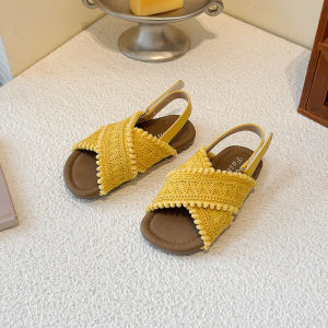 Romean Style Girls Soft Bottom Bohemian Flip Flops Sandals
