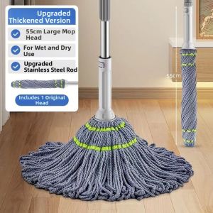 LUTUMEI | Hands-free Mopping Clean Twistable Rotating Mop