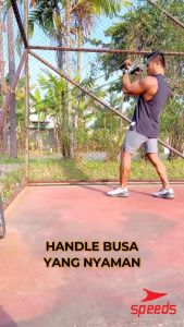 SPEEDS Resistance Bands Tali Stretching Handle Pegangan Tali Elastis Stretching Olahraga Fitness 024-33