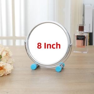 Flip Double-Sided Table Top Makeup Mirror 2x Magnification