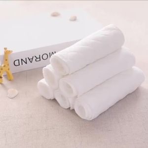Three/Six Layers Cotton Diaper 2/5Pcs Reusable Infant Baby Cloth Diaper Covers Super Absorption Ecological Nappy Liners Insert
