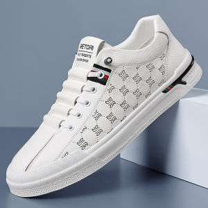 Invisible Heightening Mens Shoes 10cm 8cm 6cm Autumn White Casual Leather Breathable Slip-On Board Shoes Comfortable Sensation