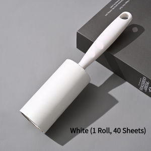 Portable Disposable Tearable Lint Roller Sticky Lint & Pet Hair Remover for Clothes Furniture & Bedding Refillable Cleaning Tool