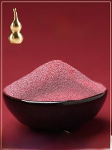 Natural Rock Cinnabar Powder Protective Spirit Crystal Particle Jewelry Fashion Accessories Handmade Bracelets